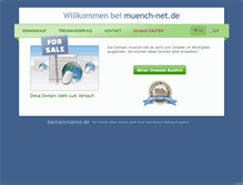 Tablet Screenshot of muench-net.de